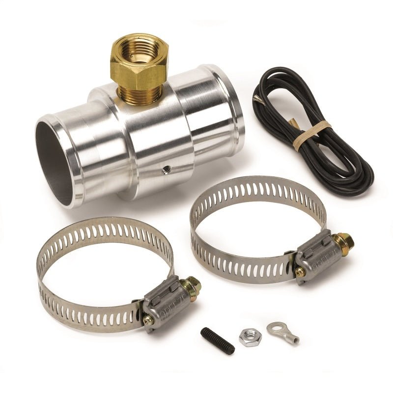 Autometer Radiator Hose Adapter 1.5in, 0.375in NPTF Female, Aluminum - CPC Performance