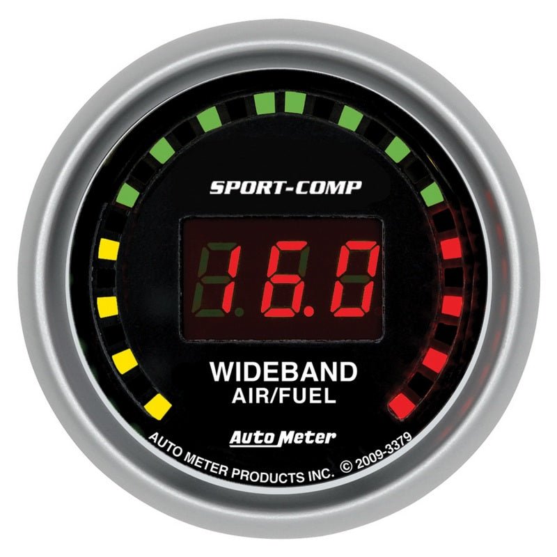 Autometer Sport - Comp 52mm Digital Wideband Air/Fuel Ratio Street Gauge - CPC Performance