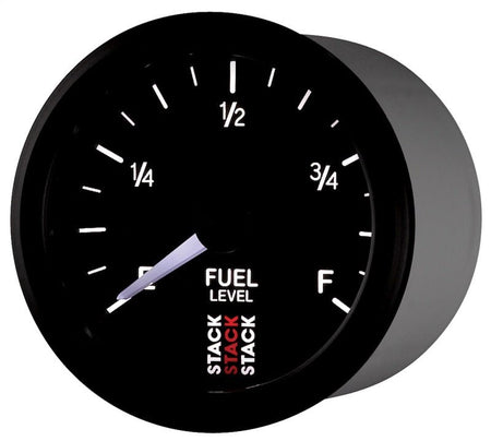 Autometer Stack Instruments 52mm 0 - 280 Ohm Programmable Pro Stepper Motor Fuel Level Gauge - Black - CPC Performance
