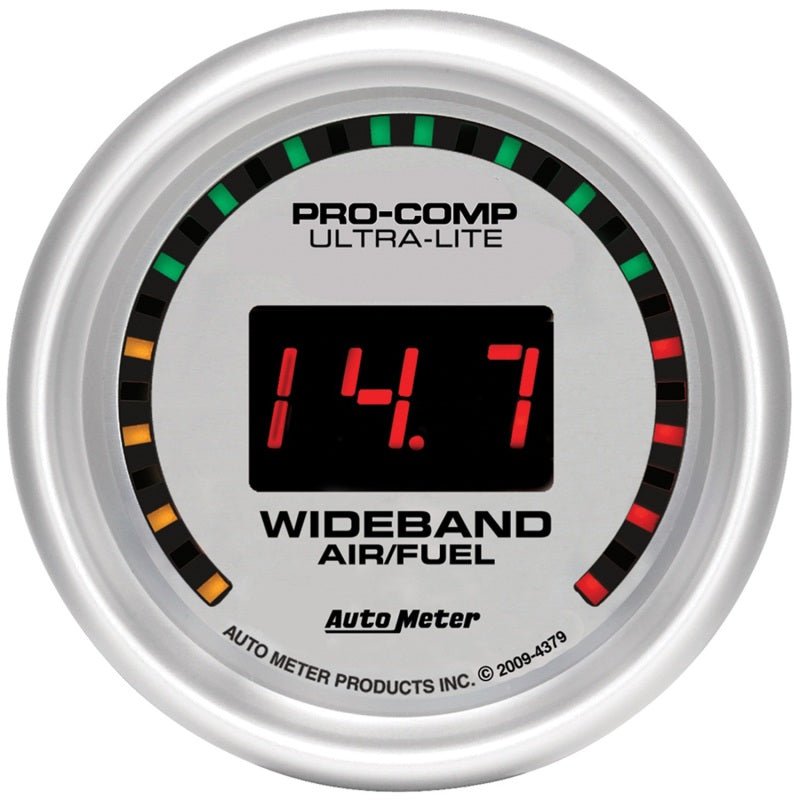 Autometer Ultra - Lite 52mm Digital Wideband Air/Fuel Ratio Street Gauge - CPC Performance