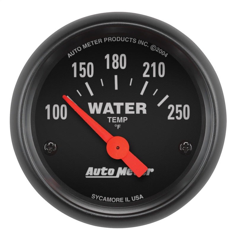 Autometer Z - Series 52mm 100 - 250 Degrees F. SSE Water Temp Gauge - CPC Performance
