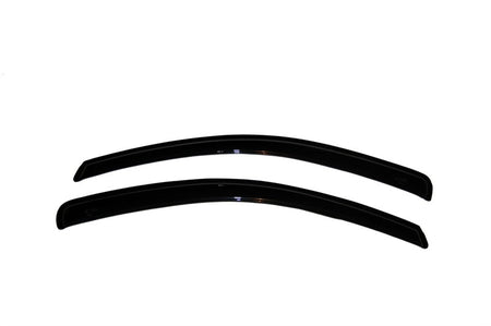 AVS 00 - 05 Toyota Echo Coupe Ventvisor Outside Mount Window Deflectors 2pc - Smoke - CPC Performance