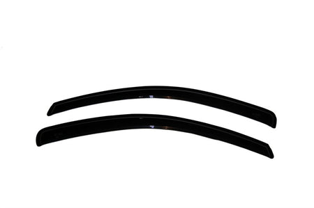 AVS 00 - 05 Toyota Echo Coupe Ventvisor Outside Mount Window Deflectors 2pc - Smoke - CPC Performance