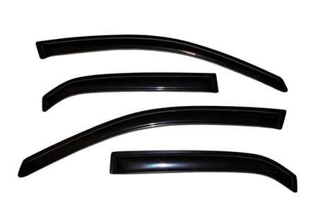 AVS 02 - 06 Mitsubishi Lancer Ventvisor Outside Mount Window Deflectors 4pc - Smoke - CPC Performance