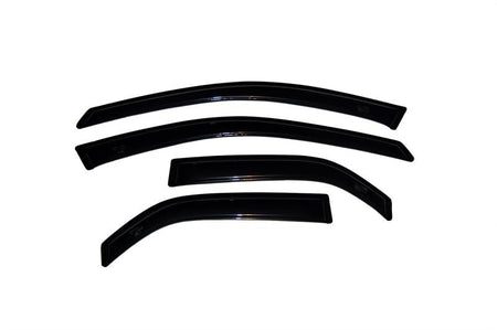 AVS 03 - 07 Cadillac CTS Ventvisor Outside Mount Window Deflectors 4pc - Smoke - CPC Performance