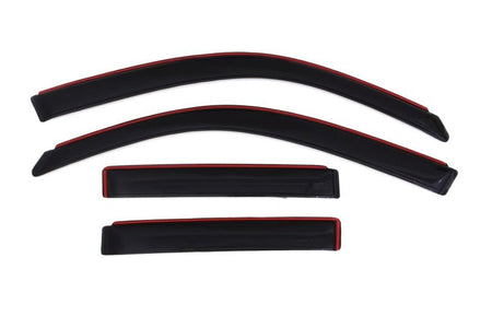 AVS 03 - 09 Toyota 4Runner Ventvisor In - Channel Front & Rear Window Deflectors 4pc - Smoke - CPC Performance