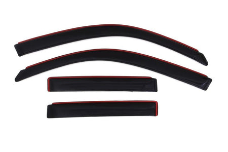 AVS 03 - 09 Toyota 4Runner Ventvisor In - Channel Front & Rear Window Deflectors 4pc - Smoke - CPC Performance