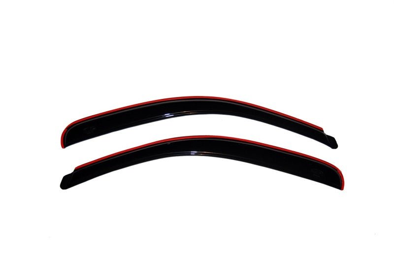 AVS 06 - 11 Honda Civic Coupe Ventvisor In - Channel Window Deflectors 2pc - Smoke - CPC Performance