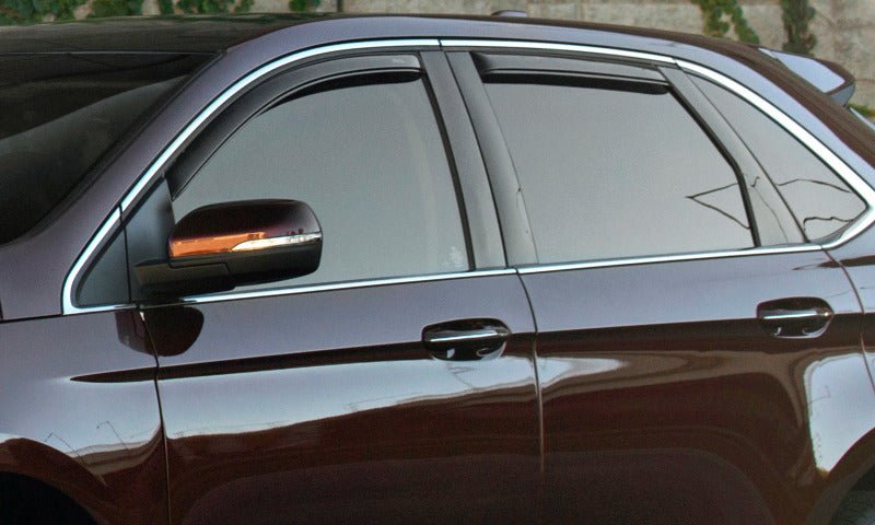 AVS 07 - 10 Chrysler Aspen Ventvisor In - Channel Front & Rear Window Deflectors 4pc - Smoke - CPC Performance
