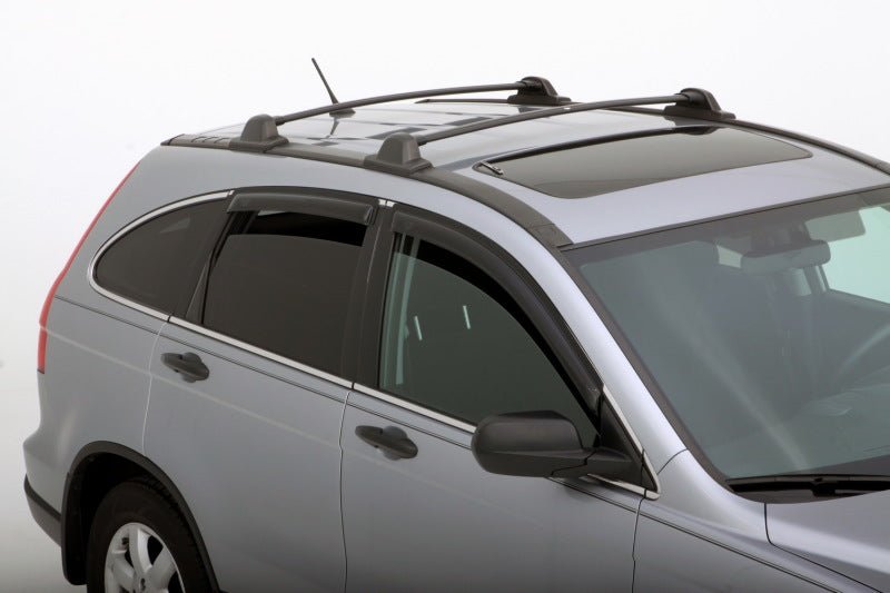 AVS 07 - 11 Honda CR - V Ventvisor Outside Mount Window Deflectors 4pc - Smoke - CPC Performance