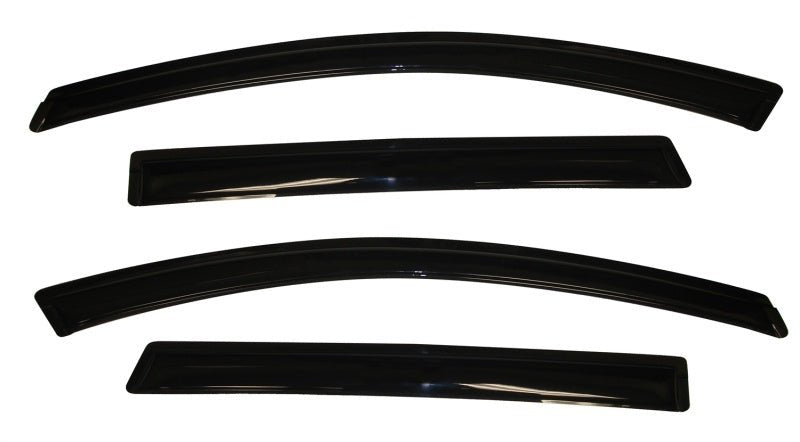 AVS 07 - 15 Mazda CX - 9 Ventvisor Outside Mount Window Deflectors 4pc - Smoke - CPC Performance