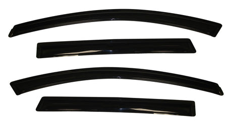 AVS 07 - 15 Mazda CX - 9 Ventvisor Outside Mount Window Deflectors 4pc - Smoke - CPC Performance