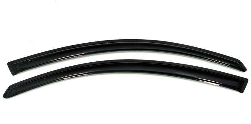 AVS 08 - 12 Nissan Altima Coupe Ventvisor Outside Mount Window Deflectors 2pc - Smoke - CPC Performance