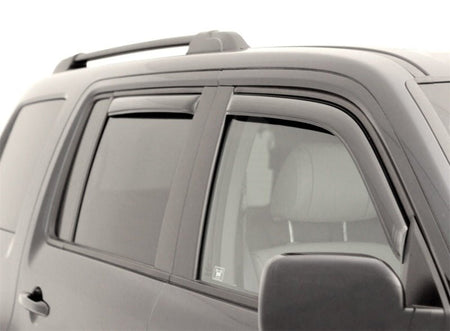 AVS 09 - 15 Honda Pilot Ventvisor In - Channel Front & Rear Window Deflectors 4pc - Smoke - CPC Performance