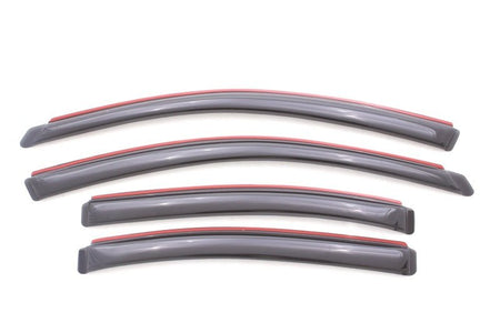 AVS 09 - 15 Nissan Maxima Ventvisor In - Channel Front & Rear Window Deflectors 4pc - Smoke - CPC Performance