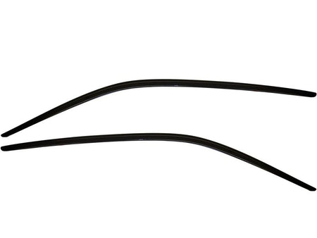 AVS 10 - 18 Chevy Camaro Ventvisor Outside Mount Window Deflectors 2pc - Smoke - CPC Performance
