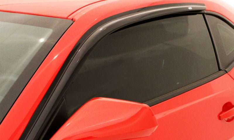 AVS 10 - 18 Chevy Camaro Ventvisor Outside Mount Window Deflectors 2pc - Smoke - CPC Performance