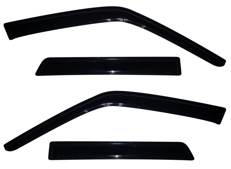 AVS 10 - 18 Nissan Juke Ventvisor Outside Mount Window Deflectors 4pc - Smoke - CPC Performance