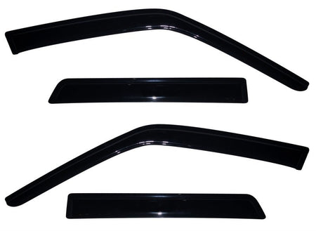 AVS 10 - 18 Nissan Juke Ventvisor Outside Mount Window Deflectors 4pc - Smoke - CPC Performance