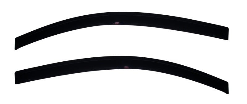 AVS 11 - 17 Fiat 500 Ventvisor Outside Mount Window Deflectors 2pc - Smoke - CPC Performance