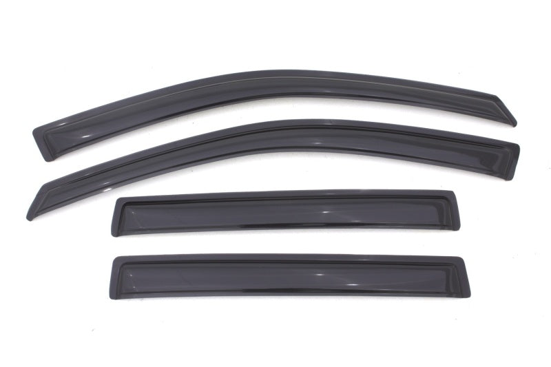 AVS 11 - 17 Jeep Compass (Old Body Style) Ventvisor Outside Mount Window Deflectors 4pc - Smoke - CPC Performance