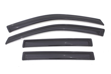 AVS 11 - 17 Jeep Compass (Old Body Style) Ventvisor Outside Mount Window Deflectors 4pc - Smoke - CPC Performance