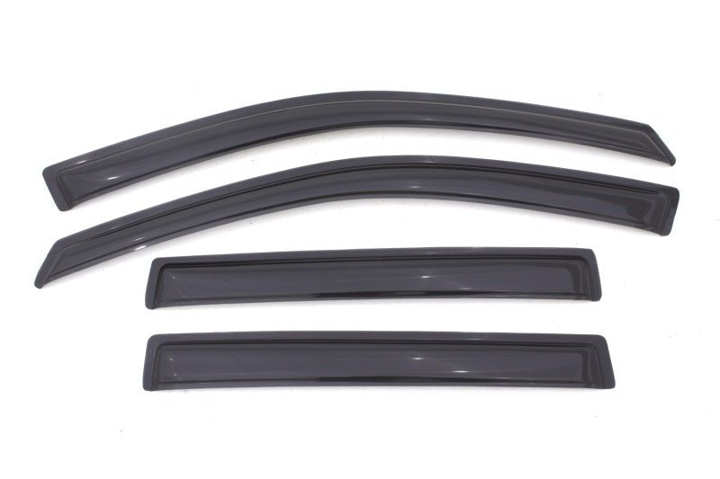 AVS 11 - 17 Jeep Compass (Old Body Style) Ventvisor Outside Mount Window Deflectors 4pc - Smoke - CPC Performance