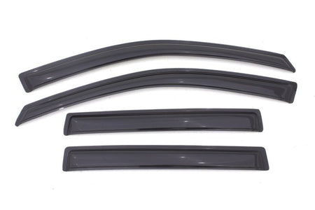AVS 11 - 17 Jeep Compass (Old Body Style) Ventvisor Outside Mount Window Deflectors 4pc - Smoke - CPC Performance