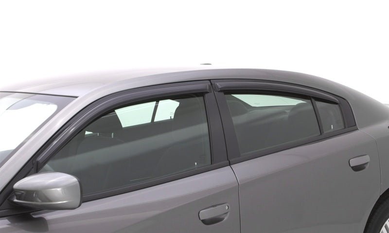 AVS 11 - 18 Dodge Charger Ventvisor Outside Mount Window Deflectors 4pc - Smoke - CPC Performance