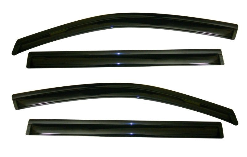 AVS 11 - 18 Nissan Quest Ventvisor Outside Mount Window Deflectors 4pc - Smoke - CPC Performance
