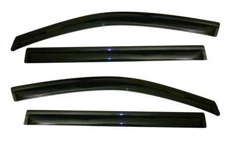 AVS 11 - 18 Nissan Quest Ventvisor Outside Mount Window Deflectors 4pc - Smoke - CPC Performance
