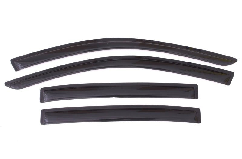 AVS 13 - 17 Honda Accord Ventvisor Outside Mount Window Deflectors 4pc - Smoke - CPC Performance