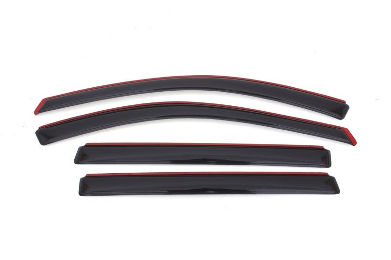 AVS 13 - 18 Nissan Pathfinder Ventvisor In - Channel Front & Rear Window Deflectors 4pc - Smoke - CPC Performance