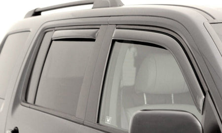 AVS 13 - 18 Nissan Pathfinder Ventvisor In - Channel Front & Rear Window Deflectors 4pc - Smoke - CPC Performance