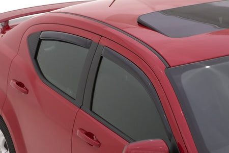 AVS 14 - 18 Mazda 3 Hatch Ventvisor In - Channel Front & Rear Window Deflectors 4pc - Smoke - CPC Performance