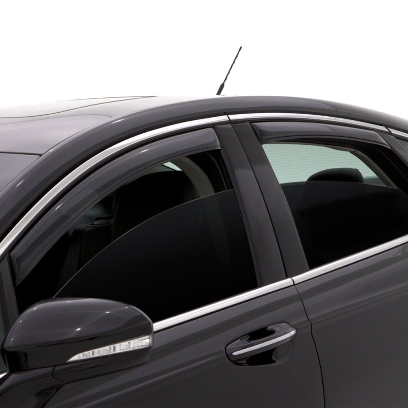 AVS 14 - 21 Mazda 6 Ventvisor In - Channel Front & Rear Window Deflectors 4pc - Smoke - CPC Performance