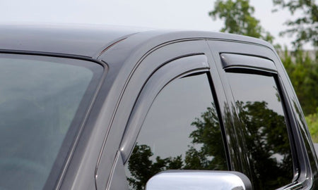 AVS 15 - 18 Ford F - 150 Supercrew Ventvisor In - Channel Front & Rear Window Deflectors 4pc - Smoke - CPC Performance
