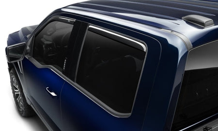 AVS 15 - 18 Ford F - 150 Supercrew Ventvisor In - Channel Front & Rear Window Deflectors 4pc - Smoke - CPC Performance