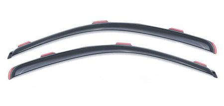 AVS 16 - 18 Honda Civic Coupe Ventvisor In - Channel Window Deflectors 2pc - Smoke - CPC Performance