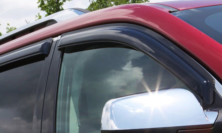 AVS 16 - 18 Honda Civic Coupe Ventvisor Outside Mount Window Deflectors 4pc - Smoke - CPC Performance