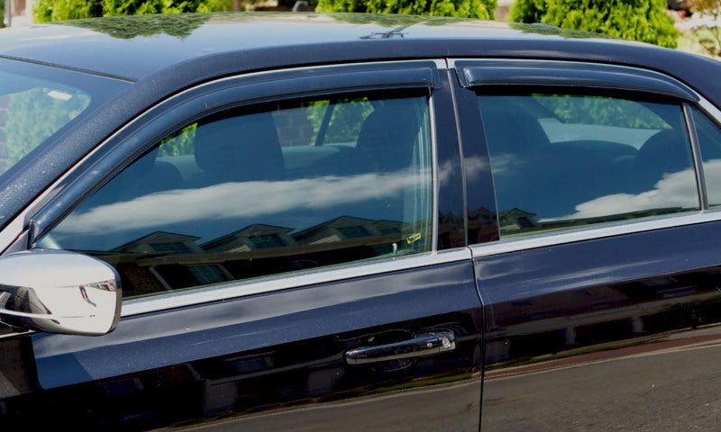 AVS 16 - 18 Honda Civic Ventvisor Outside Mount Window Deflectors 4pc - Smoke - CPC Performance