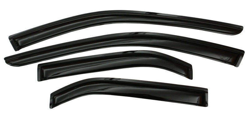 AVS 17 - 18 Toyota Corolla iM Ventvisor Outside Mount Window Deflectors 4pc - Smoke - CPC Performance