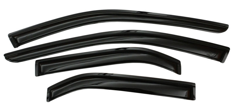 AVS 17 - 18 Toyota Corolla iM Ventvisor Outside Mount Window Deflectors 4pc - Smoke - CPC Performance