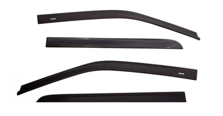 AVS 17 - 22 Mazda CX - 5 In - Channel Ventvisor Front & Rear Window Deflectors 4pc - Smoke - CPC Performance