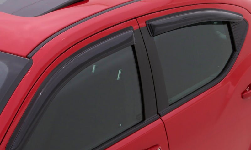 AVS 19 - 22 Mazda 3 Hatchback Ventvisor Outside Mount Window Deflectors 4pc - Smoke - CPC Performance