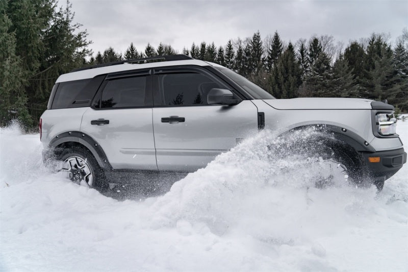 AVS 2021 Ford Bronco Sport Ventvisor Outside Mount Window Deflectors 4pc - Smoke - CPC Performance