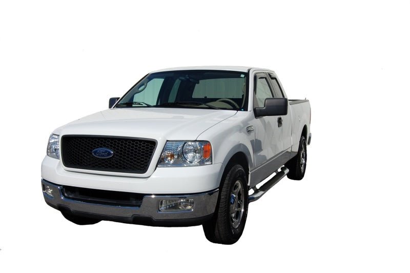 AVS 22 - 23 Toyota Tundra CC/CrewMax In - Channel Ventvisor Front & Rear Window Deflectors 4pc - Smoke - CPC Performance
