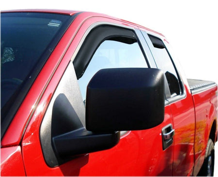 AVS 22 - 23 Toyota Tundra CC/CrewMax In - Channel Ventvisor Front & Rear Window Deflectors 4pc - Smoke - CPC Performance