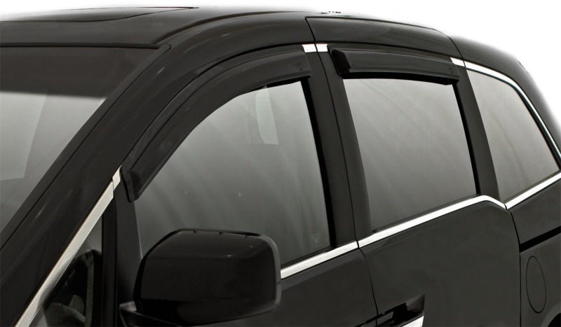 AVS 89 - 95 Toyota Pickup Access Cab Ventvisor Outside Mount Window Deflectors 4pc - Smoke - CPC Performance