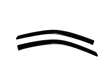 AVS 97 - 01 Mitsubishi Mirage Coupe Ventvisor Outside Mount Window Deflectors 2pc - Smoke - CPC Performance